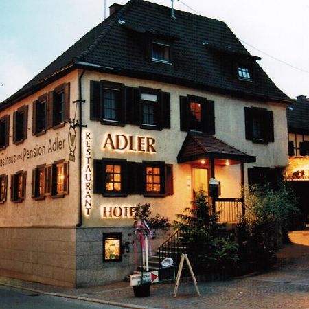 Adler Gaststube Hotel Biergarten Bad Rappenau Eksteriør billede